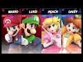 Super Smash Bros Ultimate Amiibo Fights   Request #4109 Mario Bros vs Peach & Daisy