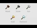 Vanilla Hammers Mod for Fabric Minecraft 1.14 Demonstration and Review