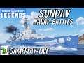 World of warships Legends  - Sunday Naval Battles (live) - Gameplay