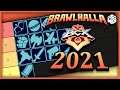 2021 Brawlhalla Weapon Tier List for BCX