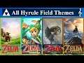 All Hyrule Field Themes - Zelda (Ocarina of Time - Breath of the Wild)