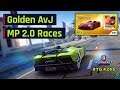 Asphalt 9 | Multiplayer 2.0 Races with Golden Aventador J | RTG #245