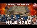Battle of the Nile 47 BC - Caesar's Civil War DOCUMENTARY