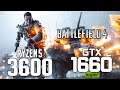 Battlefield 4 on Ryzen 5 3600 + GTX 1660 SUPER 1080p, 1440p benchmarks!
