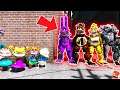 Can All RUGRAT Characters HIDE from All TWISTED Animatronics? (GTA 5 Mods FNAF RedHatter)