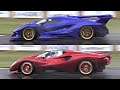 De Tomaso P72 Hypercar vs. Apollo IE Hypercar | Same Engine, but Which One Sounds BEST!? 🤔