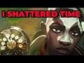 Ekko but in using the firelight skin and ddos all 10 players  cause I'm shattering time