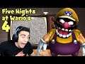 EVIL WARIO IS INVADING MY TV CHANNELS!!! - Five Nights At Wario's 4 (Night 1 COMPLETED!)