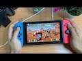 Fighting EX Layer : Another Dash Switch Gameplay In Handheld