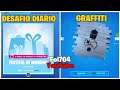 Fortnite DESTRUYE UN MUÑECO DE NIEVE CON UNA ESPADA LASER O CON EL PICO dia 11 FESTIVAL DE INVIERNO