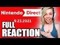FULL NINTENDO DIRECT LIVE REACTION | 9.23.2021 | MissClick Gaming