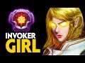 INVOKER GIRL IS HERE!! PERFECT INVOKER GAMEPLAY FOR THE VICTORY | Dota 2 Invoker