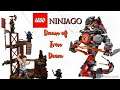 Lego Ninjago Dawn Of Iron Doom 70626 unboxing build & review! Snake Mech!