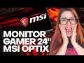 Monitor Gamer MSI CURVO - MSI Optix MAG240CR 144hz - Review