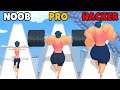 NOOB vs PRO vs HACKER in Weight Runner 3D