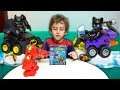 PAULINHO BRINCANDO com Brinquedos LEGO BATMAN, MINECRAFT e Brinquedos da PEPPA Pig