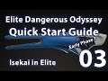 Quick Start Guide to Elite Dangerous Odyssey Alpha (Phase 1)