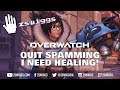 Quit spamming I need Healing! - zswiggs on Twitch - Overwatch Full Game