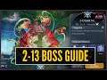 Revived Witch - Giant Tree 2-13 Boss Guide | Boss Breakdown With Team Stats