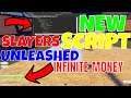 Slayers Unleashed Hack Script New | Max Level | Infinite Money | Roblox GUI | Working