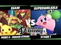 Smash Bowl MMXI Squad Strike SSBU - PG | ESAM Vs. LZR | SuperGirlKels - Smash Ultimate Stage 1