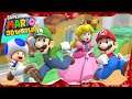 Super Mario 3D World for Wii U ᴴᴰ | World 1 (All Green Stars & Stamps) 4-Player