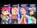 Super Smash Bros Ultimate Amiibo Fights – Request #20678 Ness & Lucas vs Red & Leaf