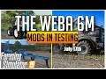THE WEBA 6M & NEW KRONE MODS | MODS IN TESTING | FARMING SIMULATOR 19