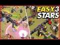 USING QUEEN CHARGE LAVALOON IN CLAN WAR!! | 5v5 Clan War - Clash of Clans
