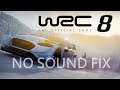 WRC 8 FIA World Rally Championship how to fix sound or any audio issue for PC