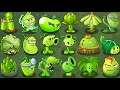 All GREEN Premium Plants Power-Up in Plants vs Zombies 2