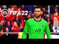 FIFA 22 PS5 DONNARUMMA vs AC MILAN | MOD Ultimate Difficulty Career Mode HDR Next Gen