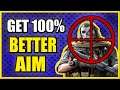 Get 100% Better AIM in WARZONE Doing THIS!! (Call of Duty Modern Warfare Tutorial)