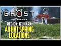 Ghost of Tsushima Izuhara All Hot Springs Locations
