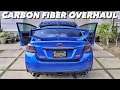 Installing Carbon Fiber Mods on Subaru WRX STI! Varis Wide Body Update