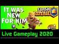 It was new for him! Clash Royale Live stream Gameplay (2020)