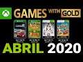 JUEGOS CON GOLD (ABRIL 2020) -GAMES WITH GOLD-XBOX ONE