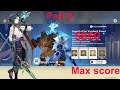 Legend of the Vagabond Sword Event Day 5 Xiao & Zhongli & Ningguang DPS