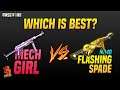 Mechanical Mech girl Mp40 vs Poker flashing spade Mp40 Comparision | Pri Gaming