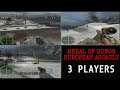 Medal of Honor: European Assault | 3 PLAYERS | Free For All Match! (PS3 1080p)