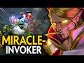 MIRACLE- INVOKER OUTPLAYS ALL OF HIS OPPONENTS AT MID | THE BEST INVOKER M-GOD | Dota 2 Invoker