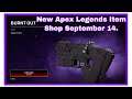 New Apex Legends Item Shop September 14.