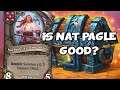 NEW PATCH! IS NAT PAGLE GOOD? - Hearthstone Battlegrounds
