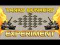 100 Rhino Tanks vs 25 Tanks in the Bunkers - Epic Experiment