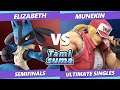 TAMISUMA 182 Semifinals - Munekin (Terry, Ryu) Vs. Elizabeth (Lucario) Smash Ultimate SSBU