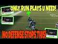 THIS IS CHEATING! 🧨Explosive 4 Play Run Scheme🏃‍♂️💨, NO DEFENSE CAN STOP! Madden NFL 21 Offense Tips