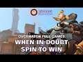 When in doubt, spin to win- zswiggs on Twitch - Overwatch Full Games