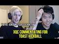 xQc commentating for Toast + Toast is a Vampire. "Who's isn't a Toast fan really?"