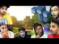 All Gamers React When Techno Gamerz spawns Wither (Herobrine SMP) [mosambi, Khatarnak Onespot...]