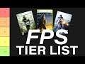 BEST FPS Games Tier List! (Stream Highlight)